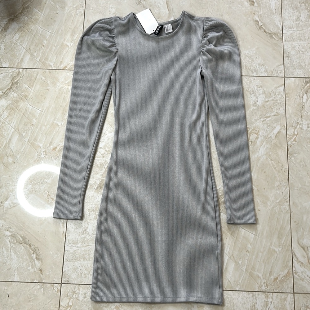 Divided New with Tags Long Sleeve Mini Dress
